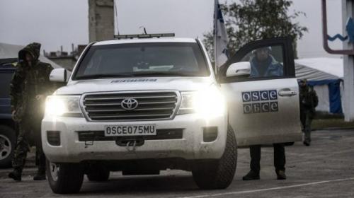 ДНР: На пути патруля ОБСЕ под Шахтерском найдены четыре взрывчатки