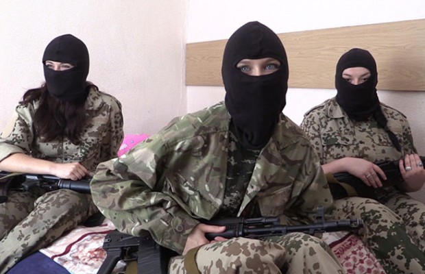 В Донецке на базе батальона "Русь" создан женский отряд