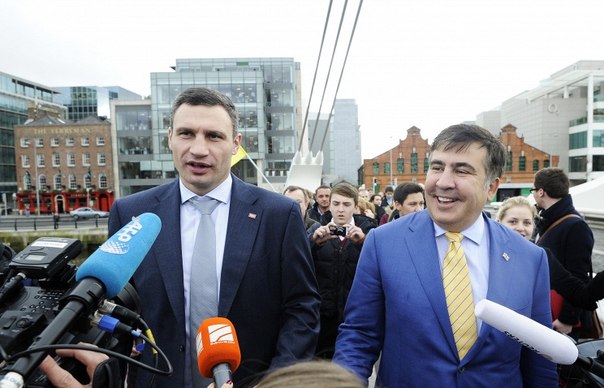 Сделаем из Украины маленькую Грузию! Саакашвили станет советником Порошенко.
