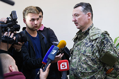 Стрелков считает, что Порошенко хочет уничтожить "Правый сектор" в ближайших боях под Славянском