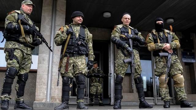 Ополченцы заняли помещение Национального банка Украины