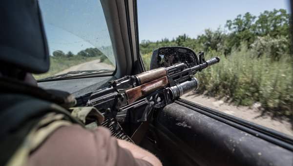 Ополченцы в бою с силовиками удерживают высоту Саур-Могила
