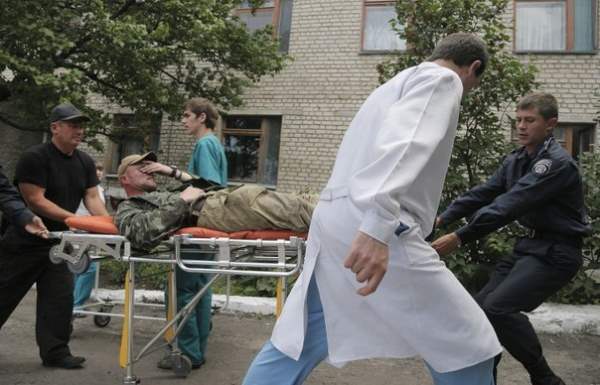 Целью в Краснолиманской больнице для Нацгвардии были раненые ополченцы