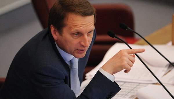 Нарышкин: "Крым 23 года назад был аннексирован Украиной "