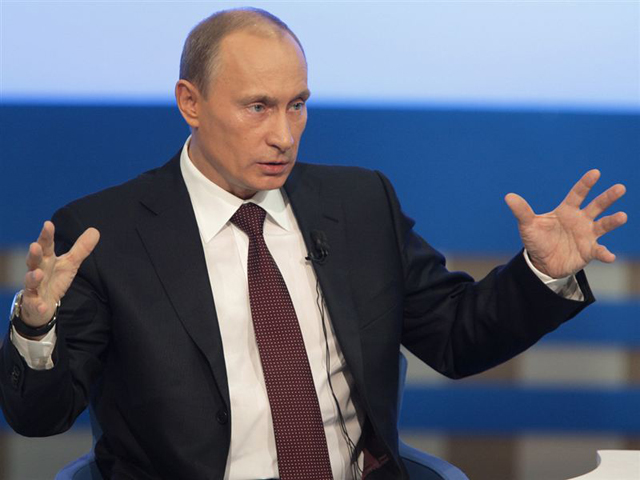 Bloomberg: "Путин с ополченцами одержали победу"