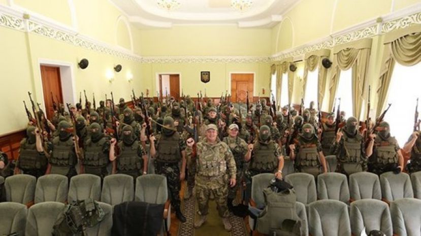 Каратели из батальона «Слобожанщина» обвинили командира и офицеров в грабежах и присвоении волонтерской помощи