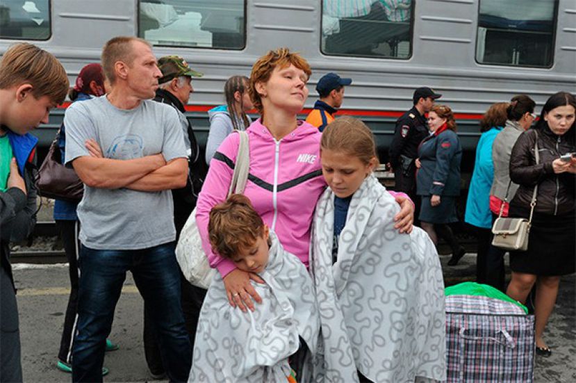 Беженцы из Донбасса: "Мы больше не верим Киеву и в единую Украину"