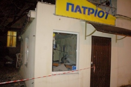 В Одессе взорвали магазин украинской символики