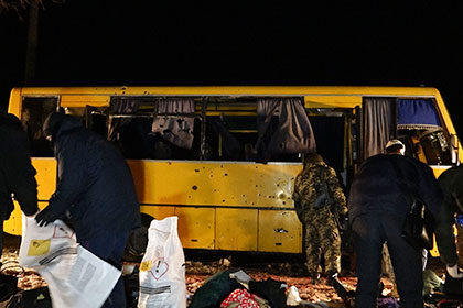 Следственная комиссия ДНР рассказала о том, как был взорван автобус под Волновахой