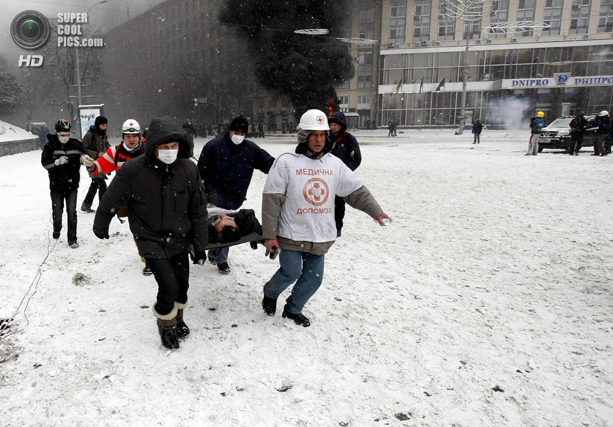 Украинские следователи: "Беркут" не расстреливал митингующих майдановцев
