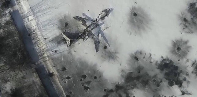 Минобороны Украины в своих новостях уничтожают самолеты ополченцев МИ-24
