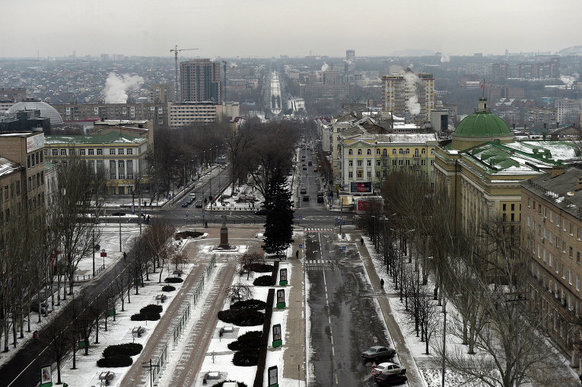 В Донецке произошёл мощьный взрыв возле Дома Правительства ДНР