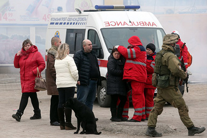 В Донецке взорвали продуктовый магазин, есть жертвы