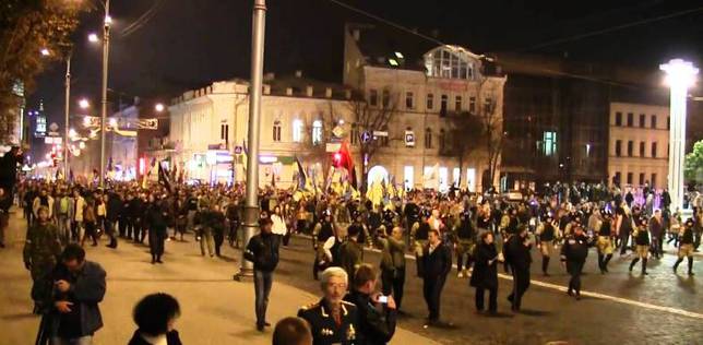 В Харькове пытаются заблокировать шествие неофашистов, назначенное на 9 марта