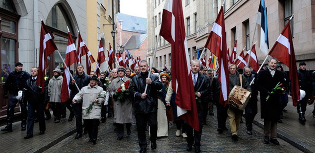 Власти Латвии против "будущего без фашизма"
