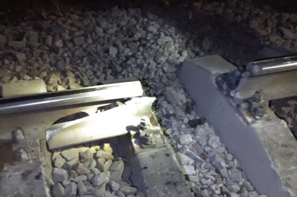 В Харькове произошел взрыв на железной дороге