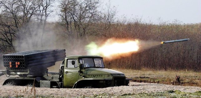 Украинские "Грады" готовы к обстрелу Харькова со стороны российской границы
