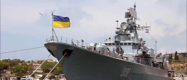 Россия вернет украинские корабли оставшиеся в Крыму по окончании война на Донбассе