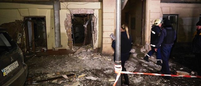 В Одессе у здания СБУ произошёл взрыв