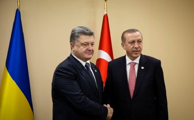 Эрдоган встретился с Порошенко