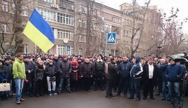 В Киеве милиция подала в суд на полицию