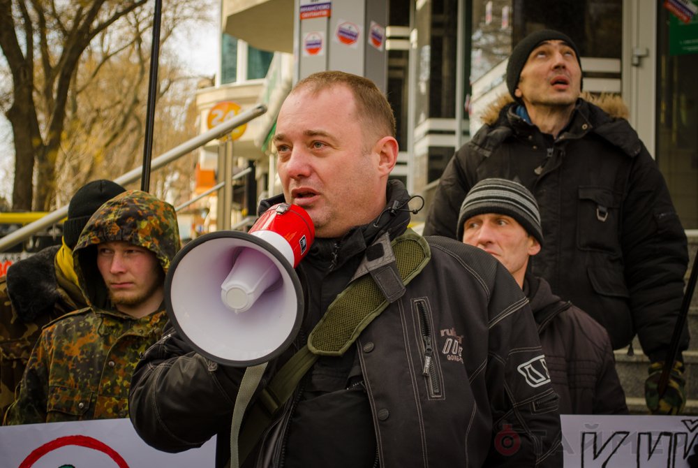 В Одессе и Днепропетровске вышли бойкотировать российские товары