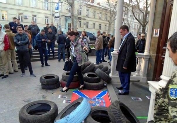 В Одессе активисты тестировали людей на «сепаратизм»