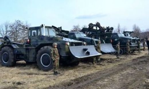 Военные США с колонной техники прибыли в Молдавию
