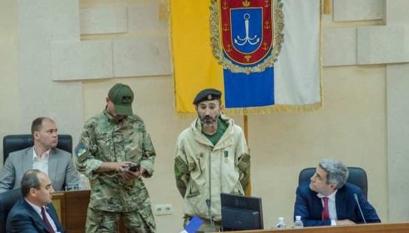 В Одессе «ветераны АТО» захватили облсовет