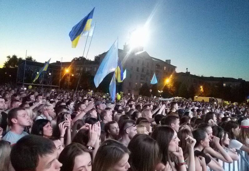 Бандеровцы Донбасса отпраздновали годовщину захвата Краматорска