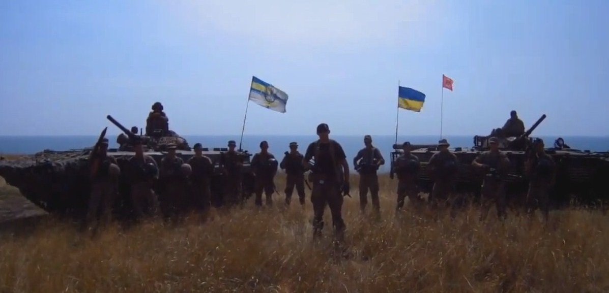 Украинские морпехи в Мариуполе обратились к "Гиви" с угрозами