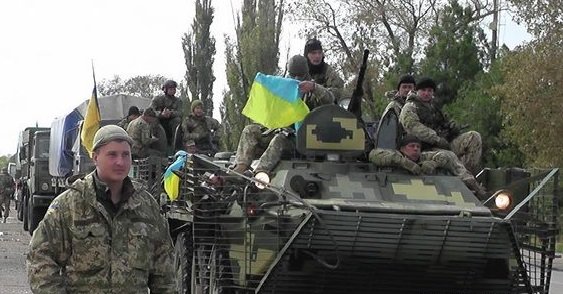 ВСУшники 34 ОМБ пугали людей на границе с Крымом в честь Дня защитника Украины