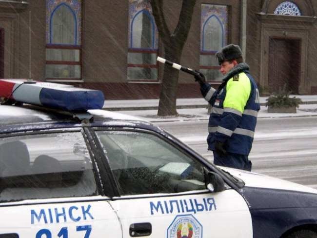 В Белоруссии гаишников проверяют на детекторе лжи