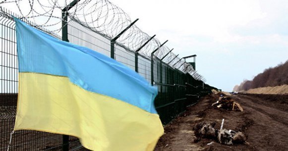 Украина начала строить защитную стену в Луганской области