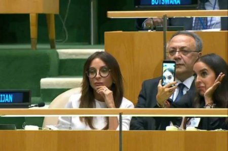 Дочь президента Азербайджана опозорилась в ООН