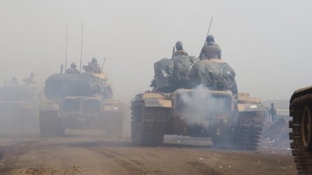 Курды подбили еще четыре турецких танка, уничтожены 37 солдат и наемников