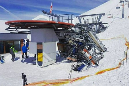 Установлена причина аварии на канатной дороге горнолыжного курорта Гудаури в Грузии