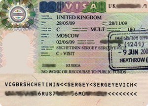 Как оформить визу в Великобританию