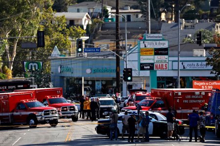 В Лос-Анджелесе вооруженный преступник захватил заложников в супермаркете: есть погибший и раненые