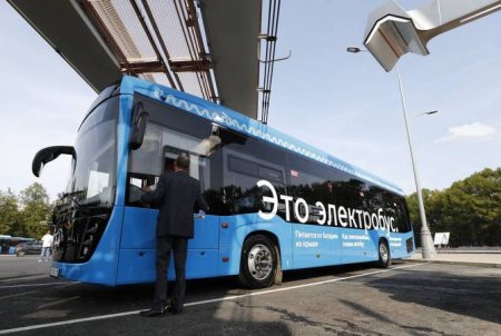 Москва стала лидером по количеству электробусов в Европе