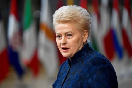 Президент Литвы побила рекорд по числу своих портретов в кабинетах