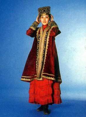 Особенности женской казахской национальной одежды