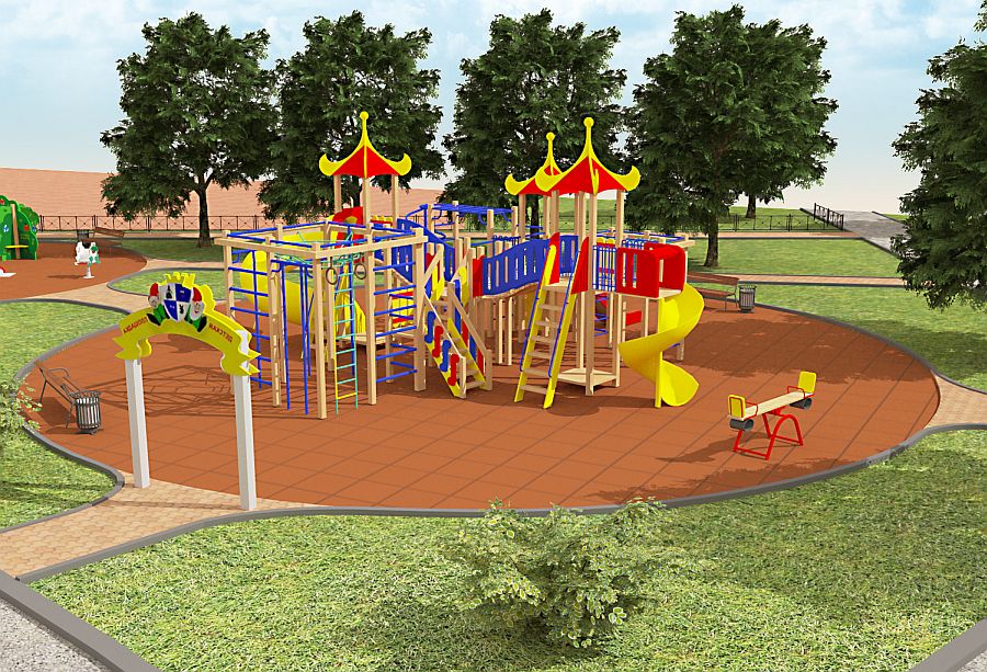 Безопасные и надёжные детские площадки от производителя
