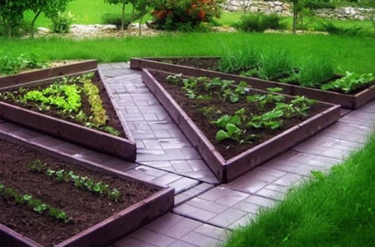 Из чего сделать грядки на даче?