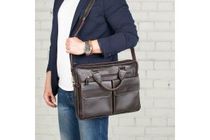 Мужские сумки из натуральной кожи: как выбрать, популярные модели