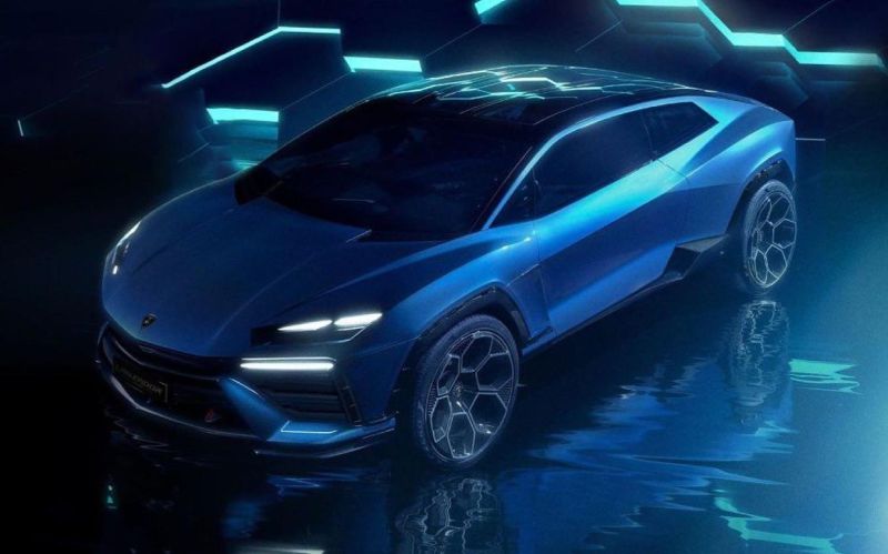В Сети появились фотографии Lamborghini Lanzador до премьеры