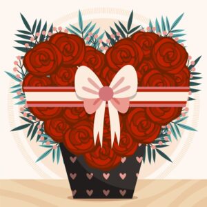 Розы в шляпной коробке: стильный и современный подарок для любого случая