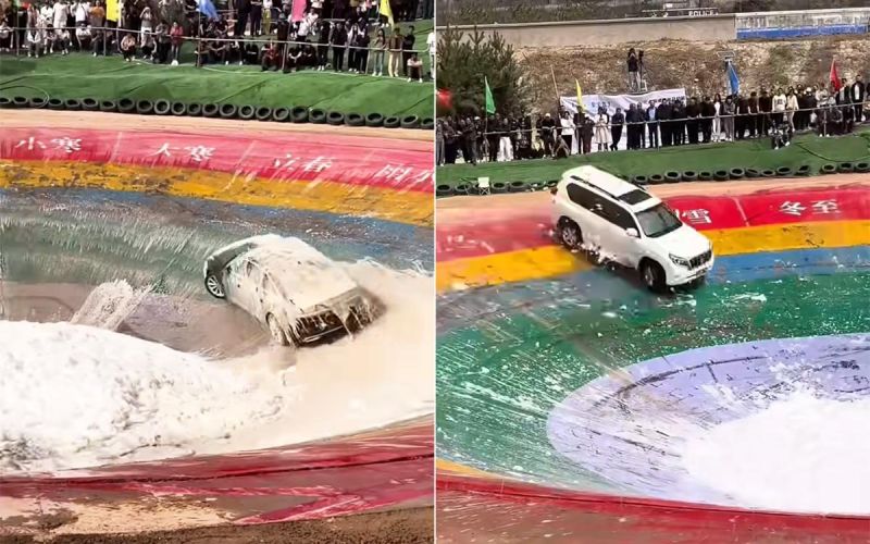 
            Зачем они это делают? Китай породил новый тренд развлечений на бездорожье
        