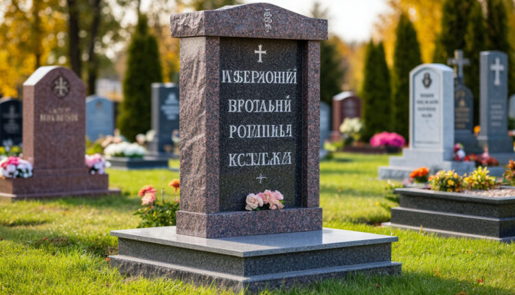 Памятники на могилу: как выбрать достойное увековечение памяти
