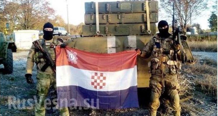 На Донбассе замечены хорватские наемники